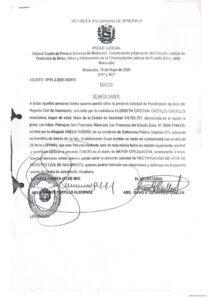 Edicto Asunto VP31-J-2026-002496