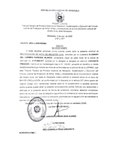 Edicto Asunto VP31-J-2026-002964