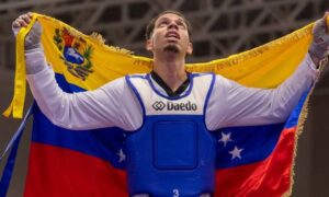 El venezolano Jeshuath Pedraza conquista el oro en el taekwondo centroamericano