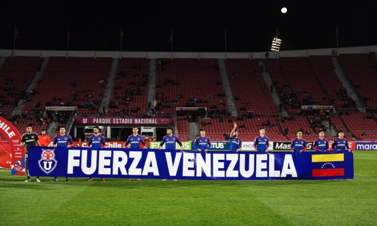 Futbolistas de la Universidad de Chile envían emotivo apoyo a Venezuela tras terremotos