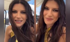 Laura Pausini dedica su presentación en el Mundial 2026 a los venezolanos