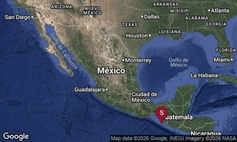 Terremoto de magnitud 7,4 sacude el sur de México en la frontera con Guatemala