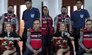 Karina Bechara se reencuentra con sus “ángeles” tras sobrevivir al doble terremoto