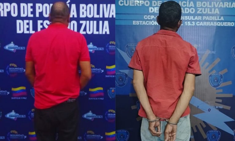 Detienen a dos hombres por abusar de dos menores en Maracaibo y Mara