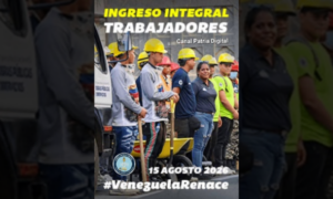 Inicia el pago del Ingreso Integral de Trabajadores de agosto para jubilados