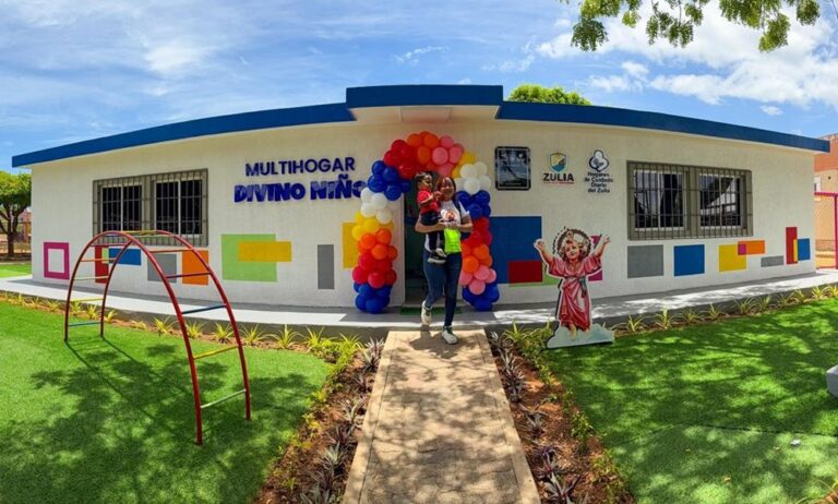 Gobernación reinaugura el Multihogar Divino Niño en la avenida Milagro Norte de Maracaibo