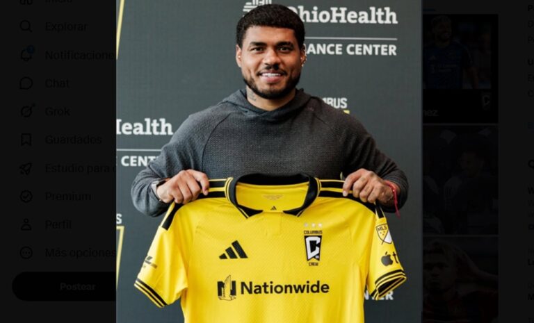 Josef Martínez vuelve a la MLS con el Columbus Crew