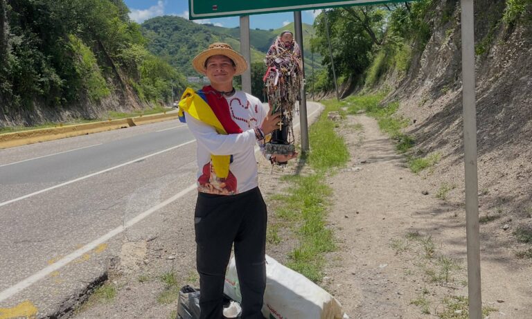 Joven peregrina más de 600 kilómetros en honor a José Gregorio Hernández
