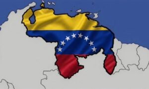 Gobernadores chavistas publican mapa del país con la bandera en respuesta a Trump