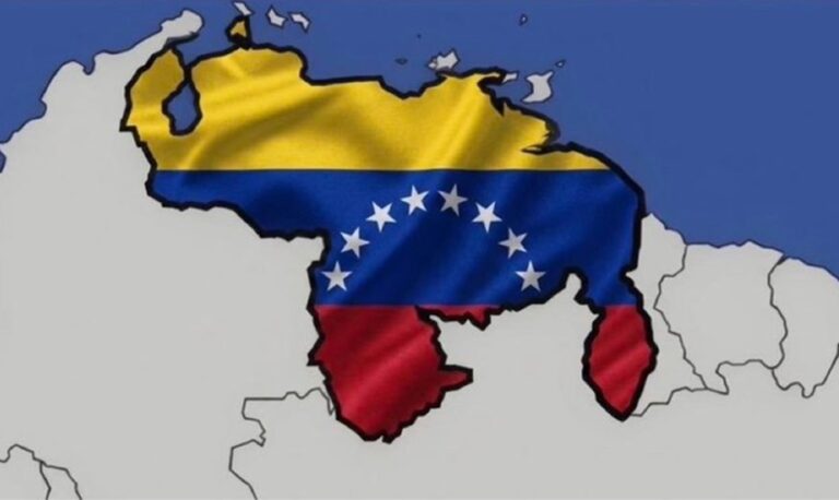 Gobernadores chavistas publican mapa del país con la bandera en respuesta a Trump