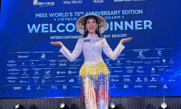 Mística Núñez llega a Vietnam para representar a Venezuela en el Miss Mundo
