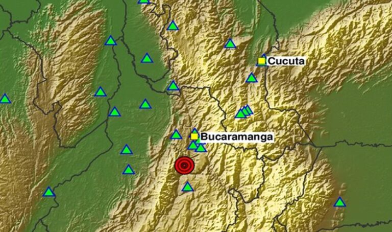 Un sismo de magnitud 5,1 sacude Colombia a 2 semanas del terremoto de 7,4