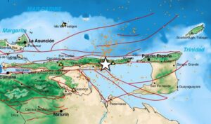 Funvisis reporta sismo de magnitud 4,2 al suroeste de Güiria