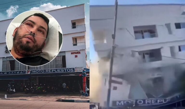 Pareja se lanza de un cuarto piso en Cali durante el terremoto: ella “no resistió”