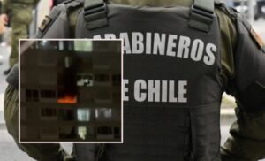 Venezolano prende fuego a expareja y huye por los balcones de 17 pisos en Chile