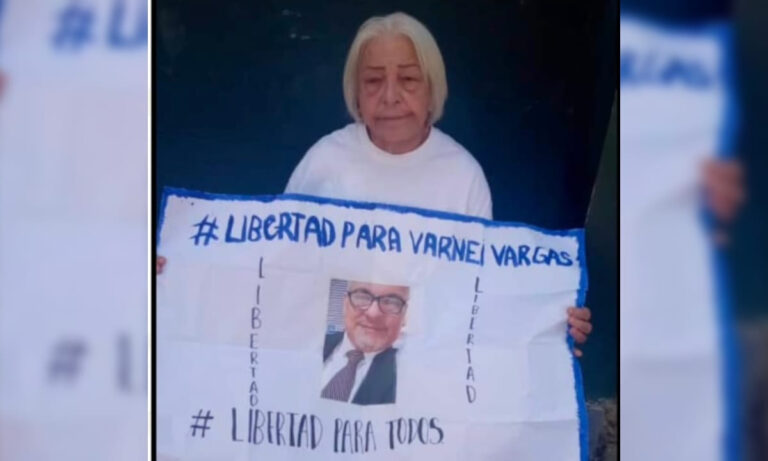 Muere la madre del preso político Varnei Vargas sin poder verlo en libertad