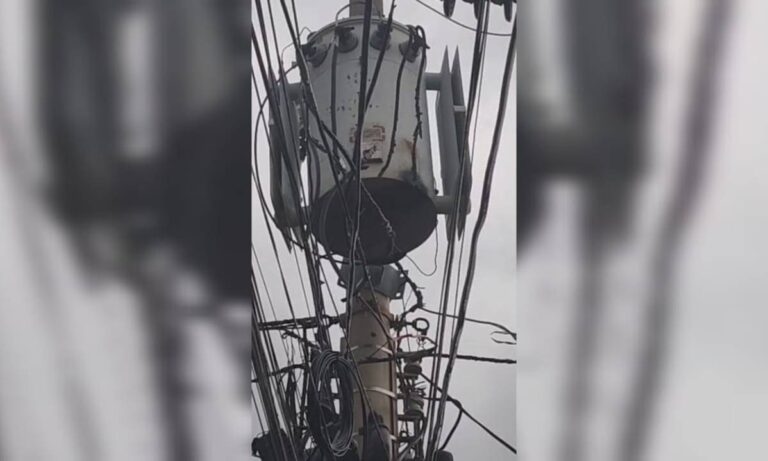 En el sector Los Cactus llevan 2 semanas sin luz por falla en transformador