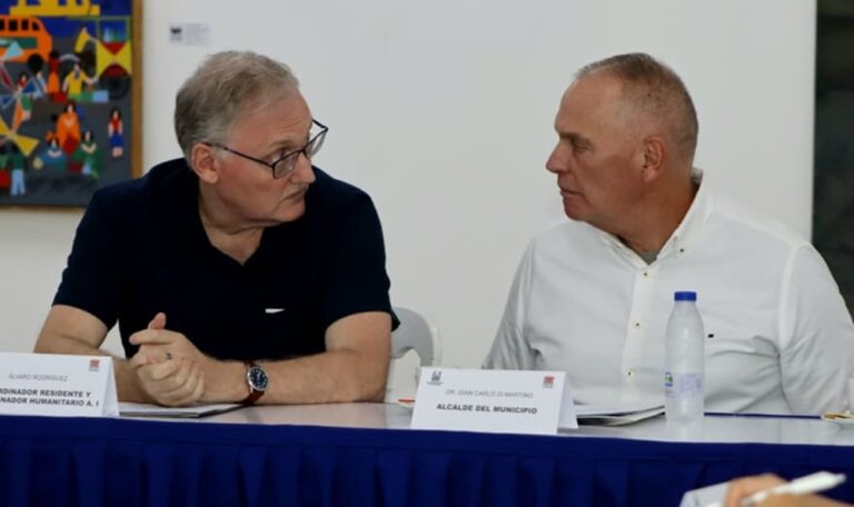 Di Martino refuerza con la ONU cooperación en asistencia social a comunidades de Maracaibo