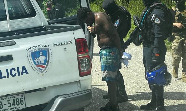 Capturan en Costa Rica a criminal panameño vinculado al “Tren de Aragua”