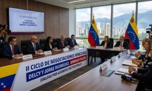 Chavismo y oposición comienzan el segundo ciclo de negociaciones