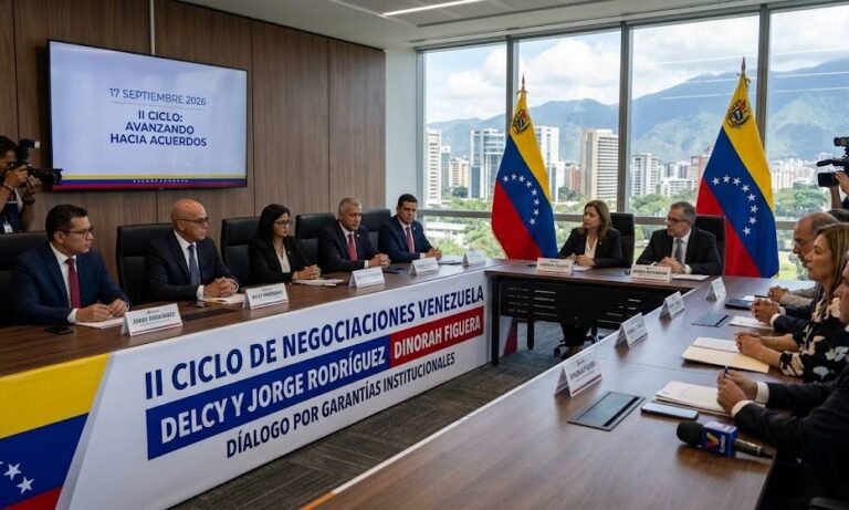 Chavismo y oposición comienzan el segundo ciclo de negociaciones