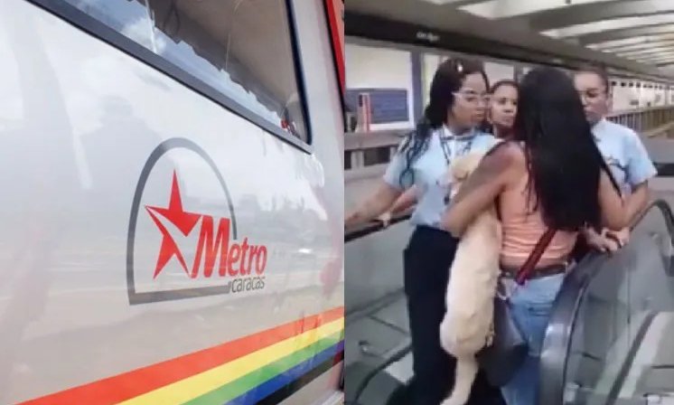 Metro de Caracas rechaza agresión a trabajadora en la estación Gato Negro