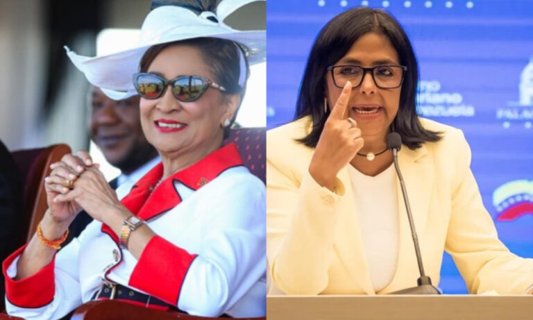 Primera ministra de Trinidad sobre Delcy Rodríguez: “La amo. Tengo muchas ganas de reunirme con ella”