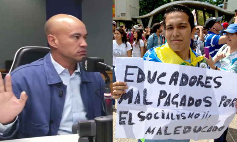 Héctor Rodríguez admite que el ingreso mínimo docente es “completamente insuficiente”