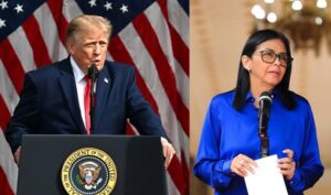 La Casa Blanca confirma hora de la reunión entre Donald Trump y Delcy Rodríguez