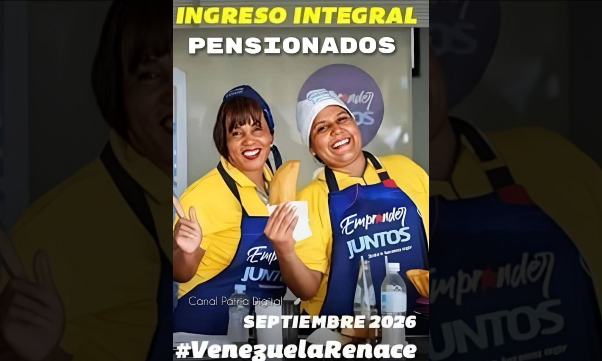 Pagan el Ingreso Integral para Pensionados correspondiente a septiembre