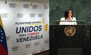 La PUD pide “hechos concretos” tras el discurso de Delcy Rodríguez ante la ONU