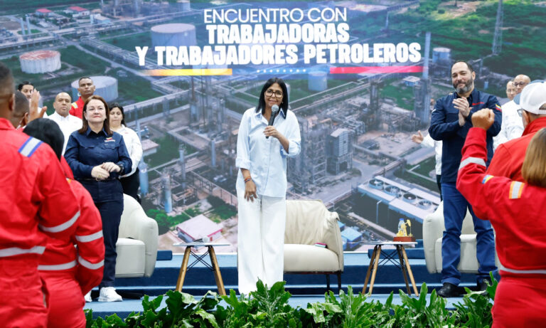 Delcy Rodríguez dice que apagón en el occidente fue producto de un sabotaje