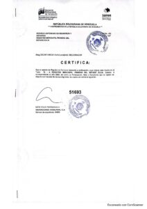Registro Mercantil Inversiones Isnelmar, C.A Expediente Nro 51693