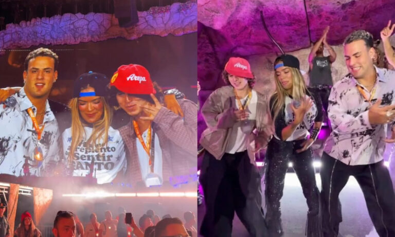 Karol G baila el éxito viral “BbY wow” junto a los venezolanos “Los Menor3s”
