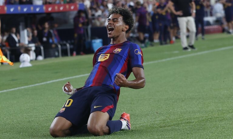 Yamal rompe récord como el jugador más joven en llegar a 50 goles en las grandes ligas europeas