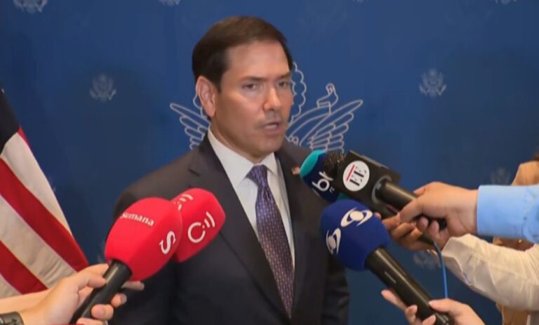 Rubio reafirma elecciones en Venezuela “lo más pronto posible, pero de manera apropiada”