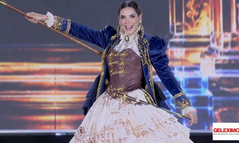 Mística Núñez deslumbra en Miss Mundo con un homenaje a Josefa Camejo