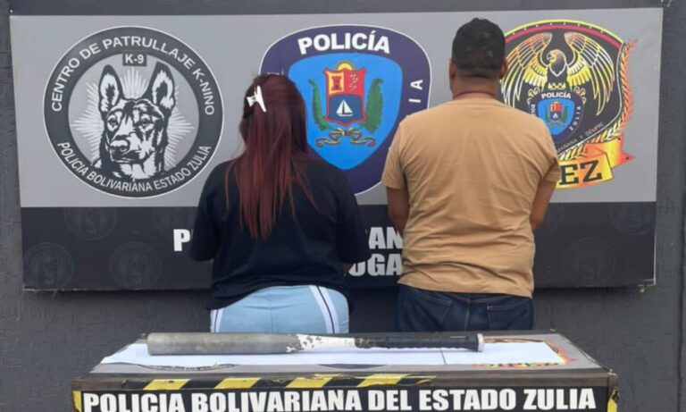 Pareja agrede a una mujer con un bate de aluminio en Cacique Mara