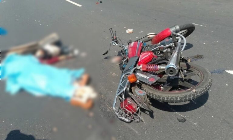 Muere joven de 19 años tras chocar en moto contra una gandola en la C1