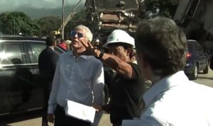 Secretario de Energía de EE. UU. recorre zona de desastre en La Guaira
