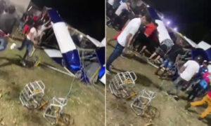 Colapso de atracción en parque Hermanos Ayala deja unos siete heridos en Bolívar