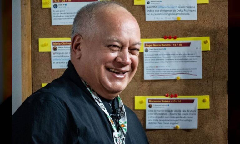 Cabello anuncia envío de cargamento de ayuda humanitaria a Panamá tras terremoto