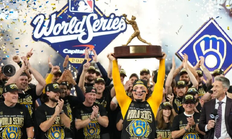 Cerveceros de Milwaukee ganan su primera Serie Mundial con William Contreras como MVP