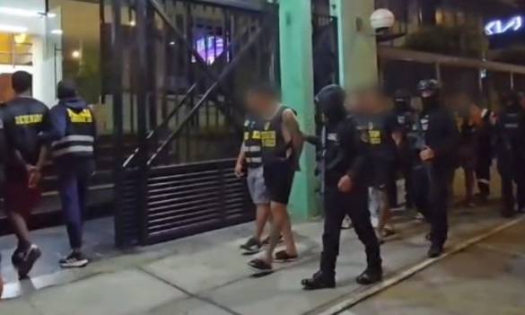 Detienen a 6 venezolanos en Lima tras desarticulación de “Los Remanentes del Tren de Aragua”