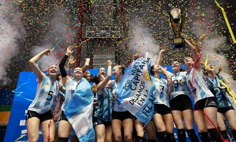 Argentina se corona campeona invicta del Sudamericano de Voleibol Femenino Sub-19 en Maracaibo
