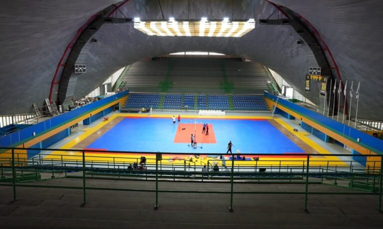 El Belisario Aponte está listo para el Sudamericano Femenino de Voleibol