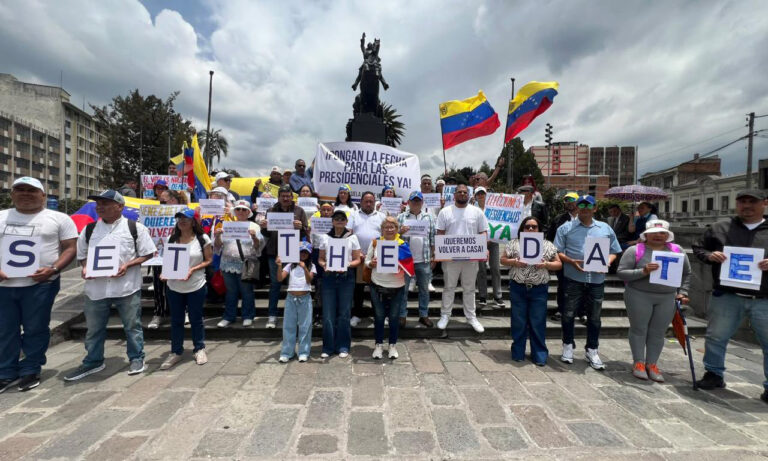 Venezolanos se concentran en 17 países para exigir una fecha para las presidenciales