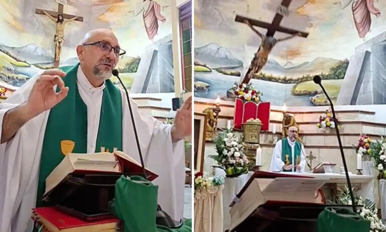 Muere sacerdote en Ecuador tras caerle encima una cruz durante una misa