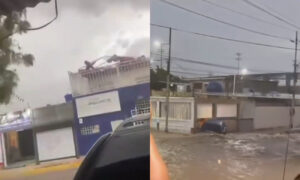 Fuertes vientos derriban techos, árboles y postes en Maracaibo y San Francisco