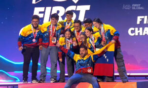 Zulianos logran el tricampeonato mundial de robótica en el First Global Challenge
